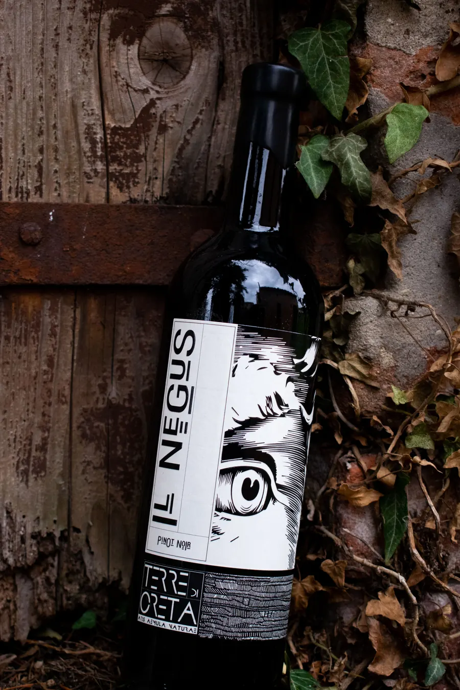 Bottiglia de Il Negus, Pinot nero Terre di Creta