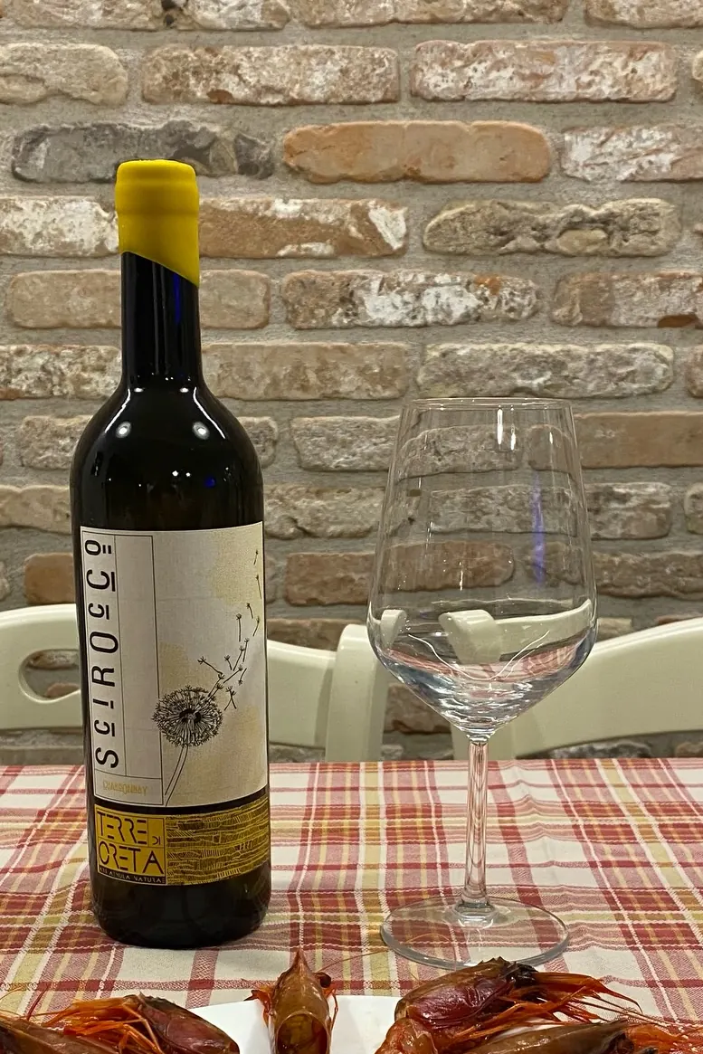 Bottiglia di Scirocco, Chardonnay Terre di Creta